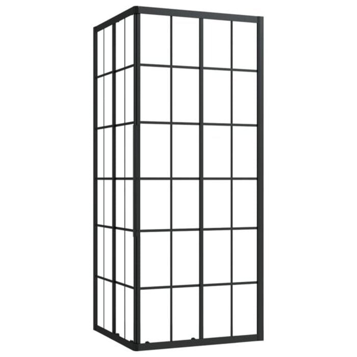 Vidaxl Cabine de douche 80x70 cm noire - Jusqu'à -75% de réduction