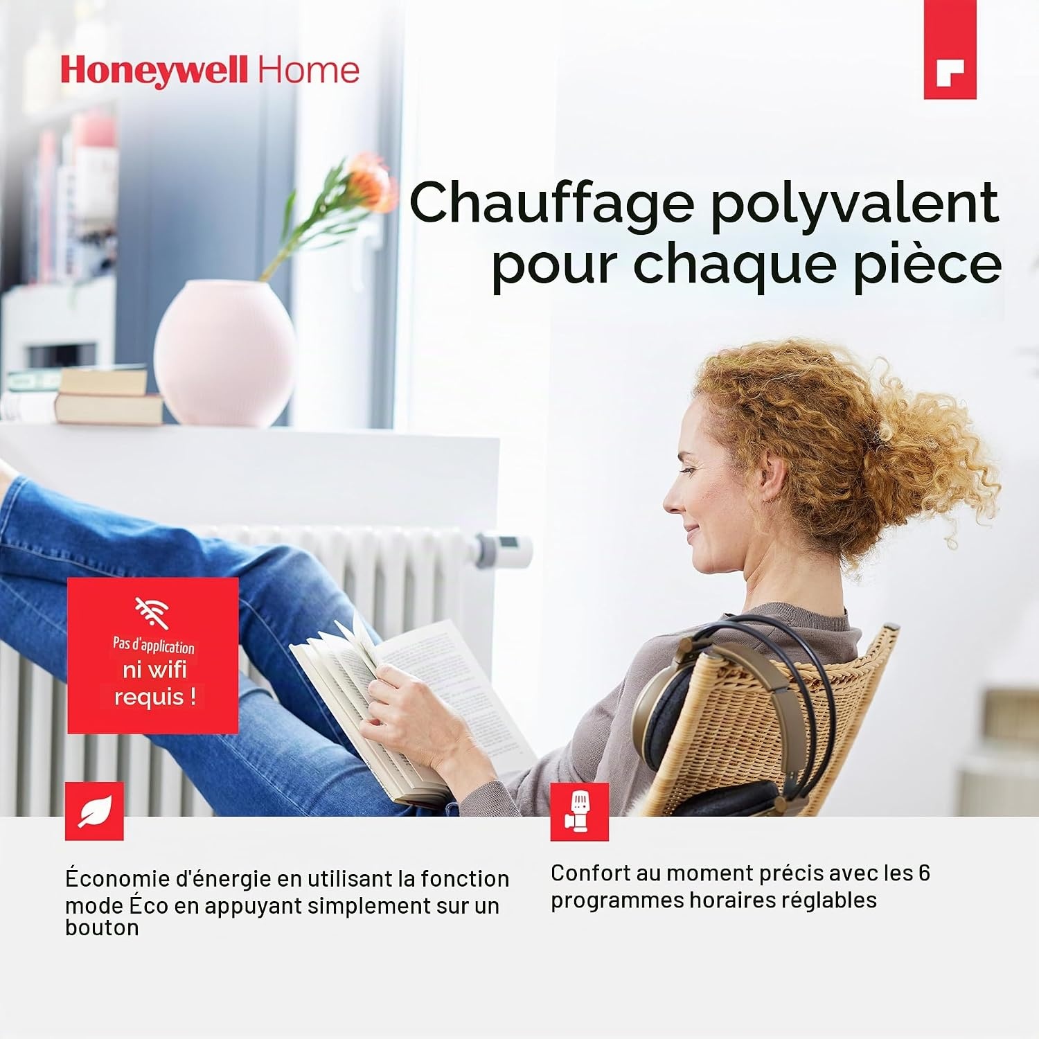 Lot de 2 thermostats intelligents programmables - Jusqu'à -54% sur l'outlet