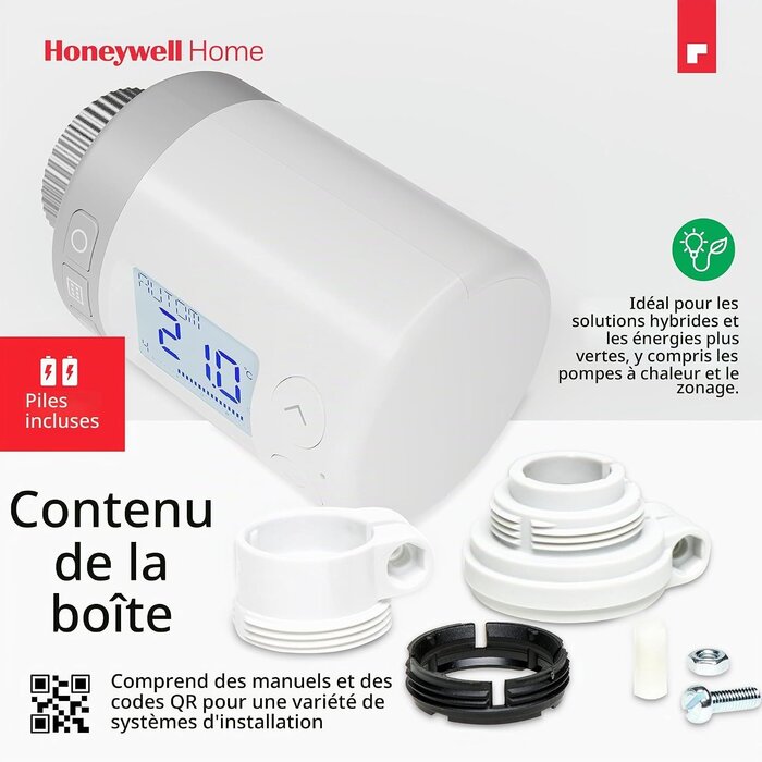 Lot de 2 thermostats intelligents programmables - Jusqu'à -54% sur l'outlet