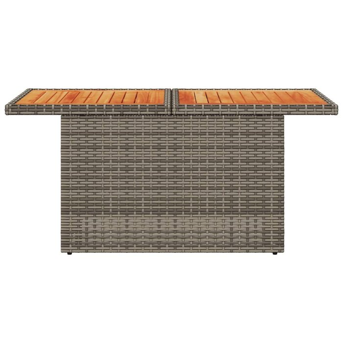 Vidaxl Table de jardin modulable polyrotin et bois - Jusqu'à 34% de remise