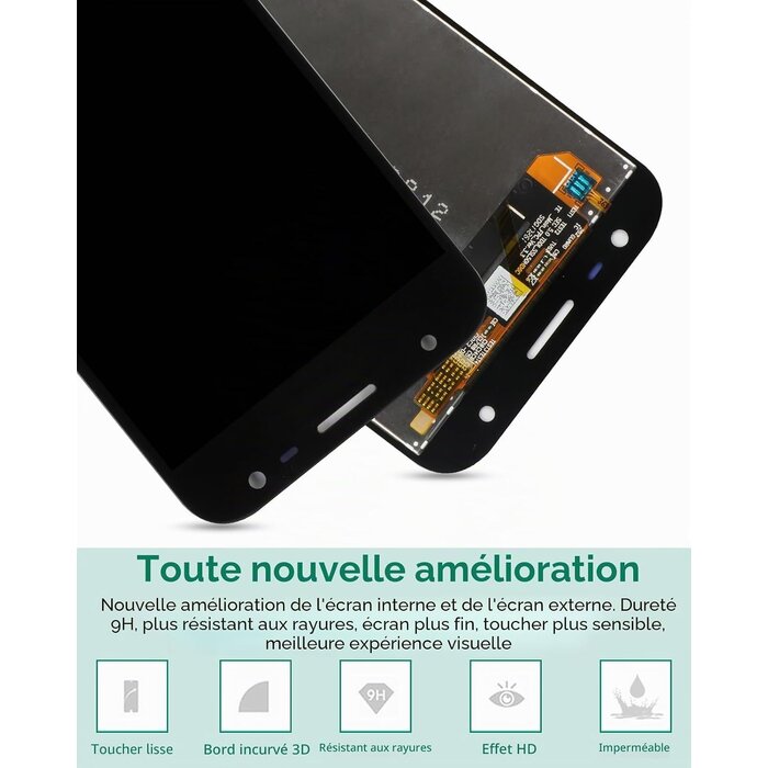 Écran LCD et tactile pour smartphone 5 pouces - Noir - Jusqu'à -26%