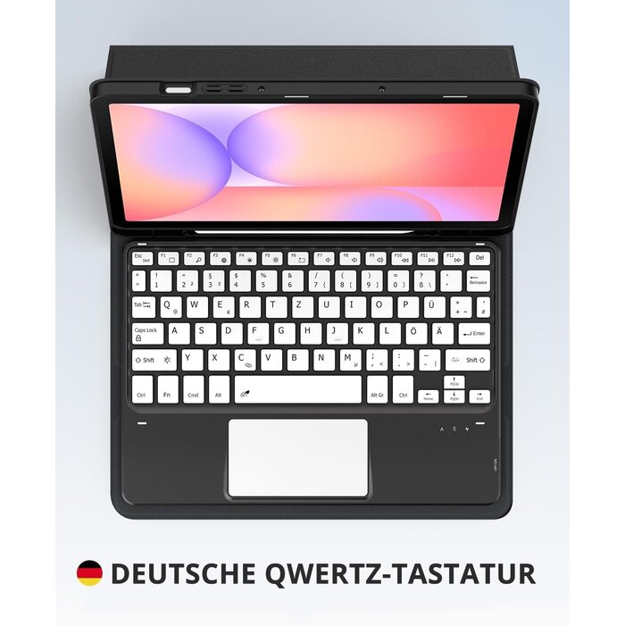 Étui clavier rétroéclairé pour Samsung Tab S9/FE - Jusqu'à -27% de remise