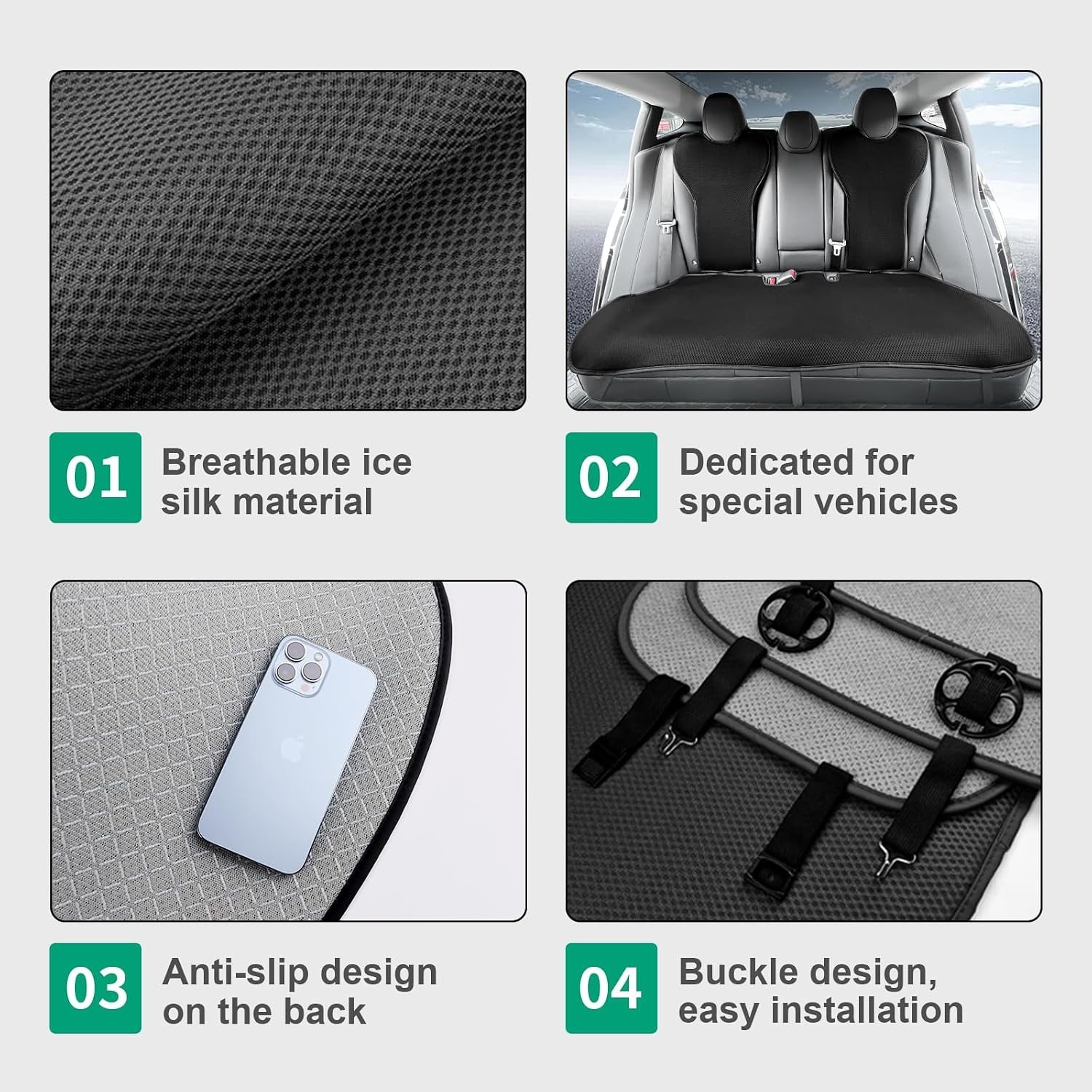 Coussin de siège pour Tesla Model 3 2024 : Confort & Protection - Jusqu'à -28%