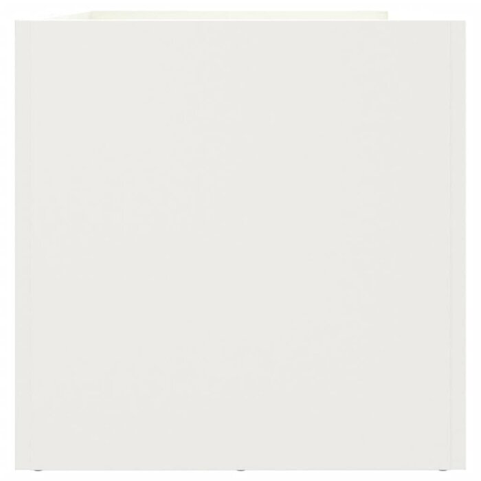Vidaxl Jardinière en acier blanc 62x30x29 cm - Jusqu'à -33% sur l'outlet