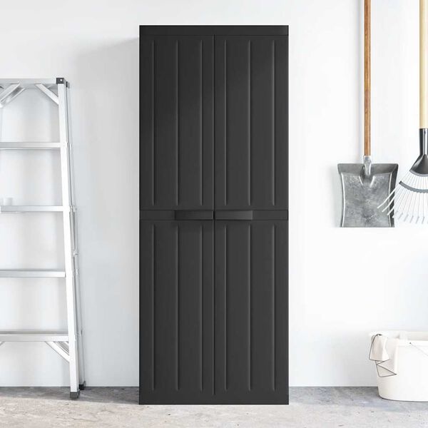 Vidaxl Armoire de jardin polypropylène 165cm - Jusqu'à 35% de remise
