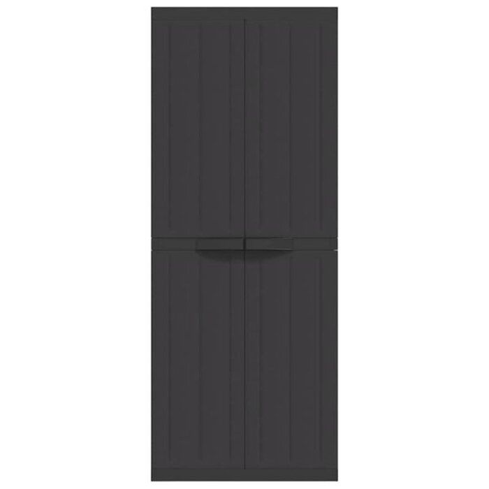 Vidaxl Armoire de jardin polypropylène 165cm - Jusqu'à 35% de remise