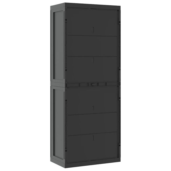 Vidaxl Armoire de jardin polypropylène 165cm - Jusqu'à 35% de remise