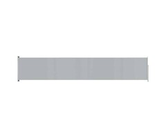 Vidaxl Paravent latéral rétractable 117x600 cm Gris - 58% de remise