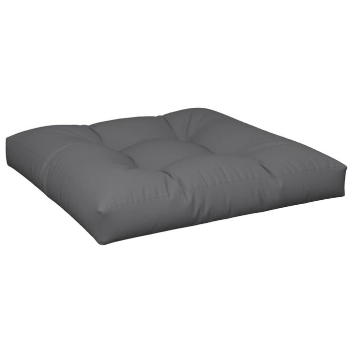 Vidaxl Lot de 2 coussins de palette anthracite - Jusqu'à 34% de remise