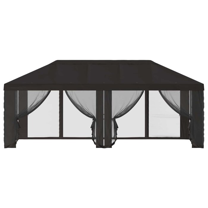 Vidaxl Tonnelle de jardin 6x3m anthracite - Jusqu'à 35% de remise