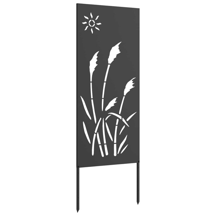 Vidaxl Paravent de jardin décoratif noir 50x140 cm - Jusqu'à 34 % de réduction