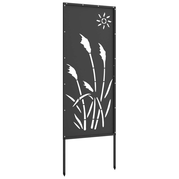 Vidaxl Paravent de jardin décoratif noir 50x140 cm - Jusqu'à 34 % de réduction