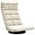 Chaise de sol pivotante en velours crème - Jusqu'à 34% de remise