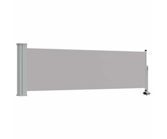 Vidaxl Paravent latéral rétractable 80x300 cm Gris - 61% de remise
