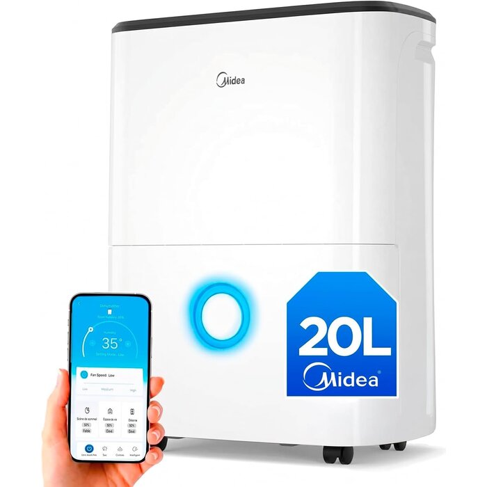 Déshumidificateur d'air 20L/jour - Jusqu'à 35% de remise