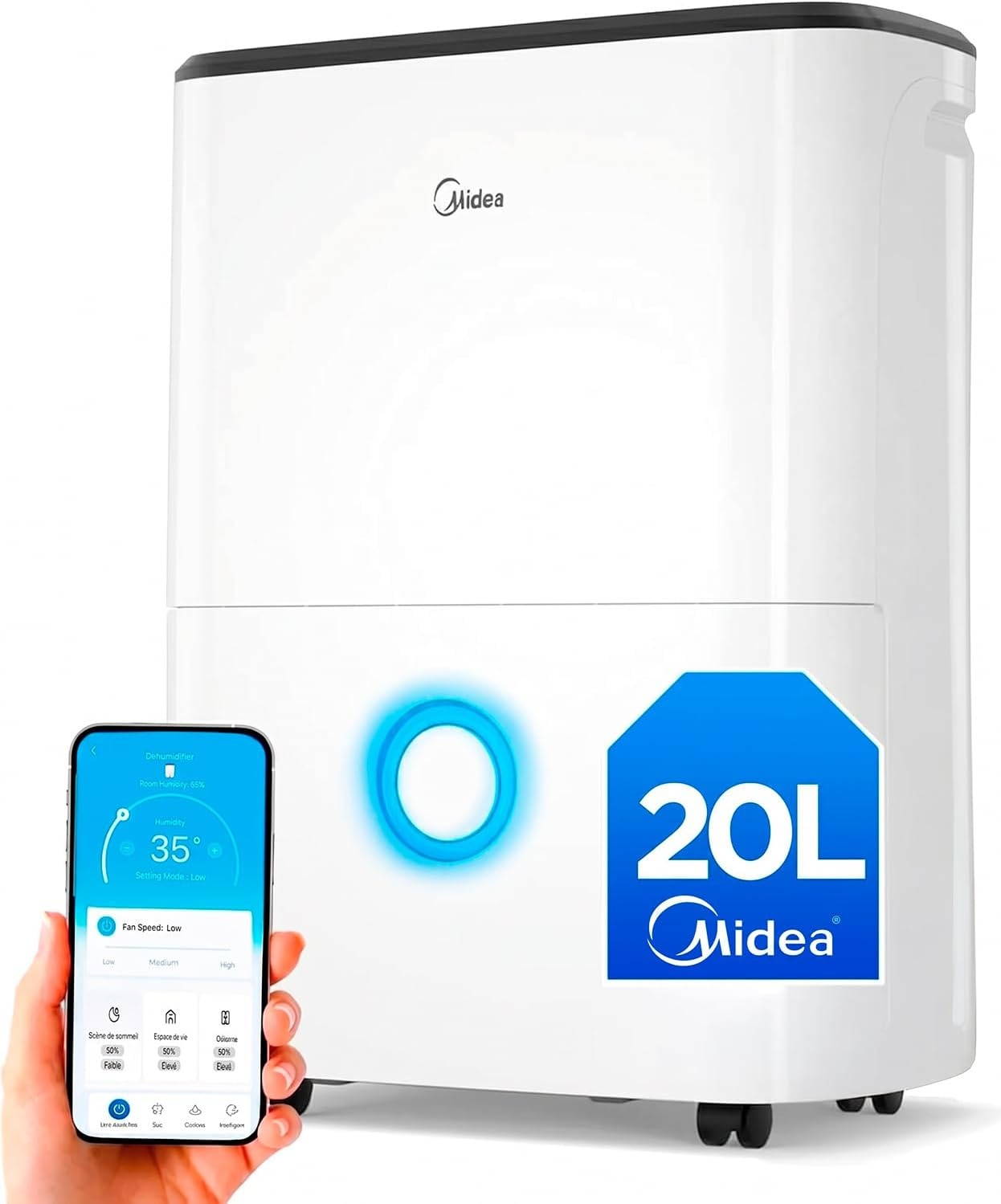 Déshumidificateur d'air 20L/jour - Jusqu'à 35% de remise