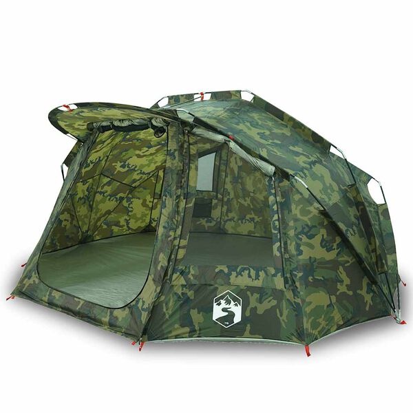 Vidaxl Tente de Pêche 5 Places Camouflage - Jusqu'à 35% de remise