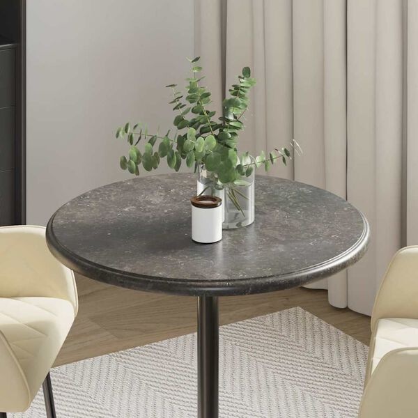Vidaxl Plateau de table en marbre noir Ø 60 cm - Jusqu'à -35% d'économie
