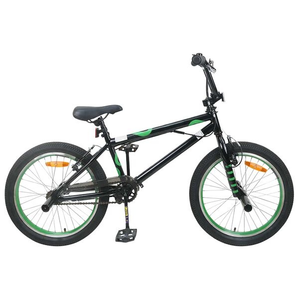 Vidaxl Vélo BMX 20 pouces pour enfants - Noir - Jusqu'à 35% de réduction