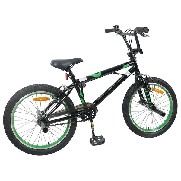 Vidaxl Vélo BMX 20 pouces pour enfants - Noir - Jusqu'à 35% de réduction