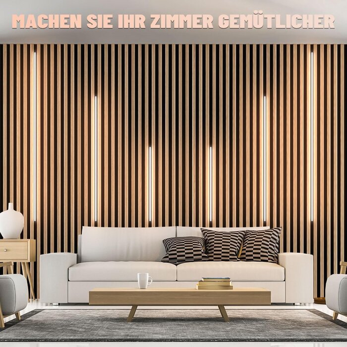 Lot de 6 barres LED encastrables - Blanc chaud - Jusqu'à -34%