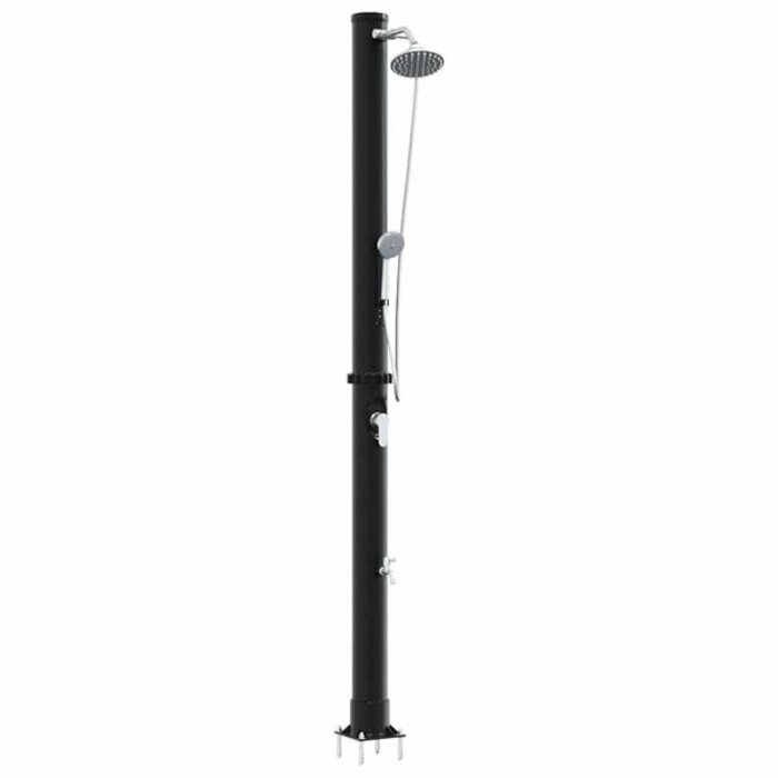 Vidaxl Douche solaire d'extérieur 20 L noire - Jusqu'à 35 % de remise