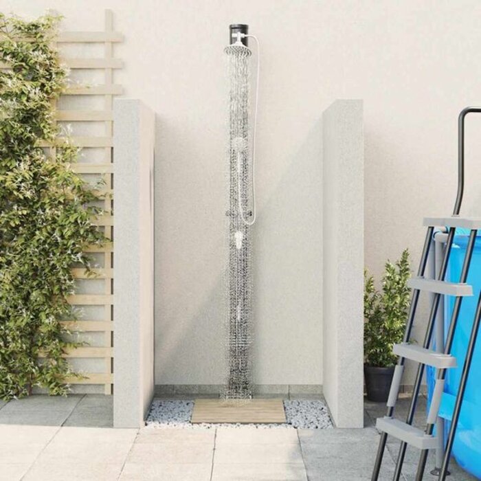 Vidaxl Douche solaire d'extérieur 20 L noire - Jusqu'à 35 % de remise