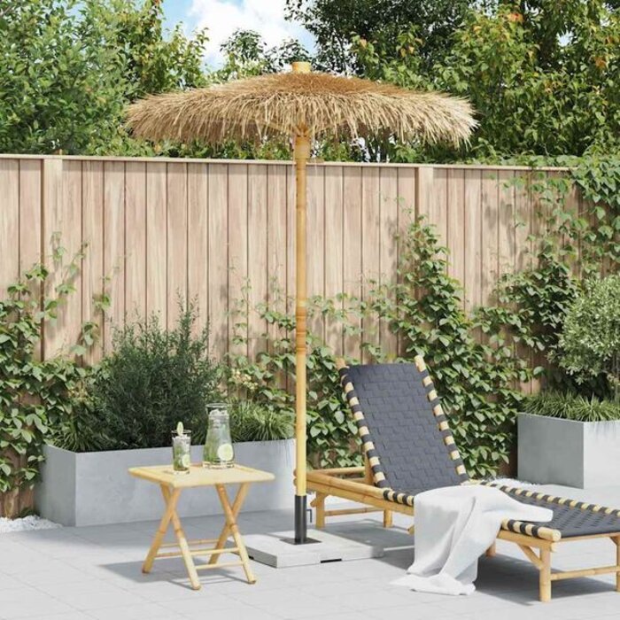 Vidaxl Parasol Tiki en bambou 150 cm - Style tropical - Jusqu'à 35% de remise