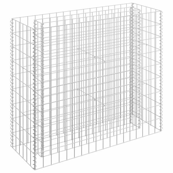 Vidaxl Jardinière gabion surélevée 90x30x90 cm - Acier galvanisé - Jusqu'à -34%