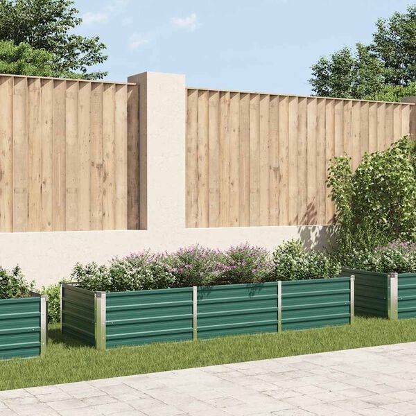 Vidaxl Jardinière surélevée en acier 240x80cm - Jusqu'à -34% sur le retour