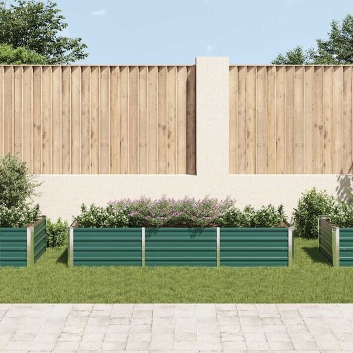 Vidaxl Jardinière surélevée en acier 240x80cm - Jusqu'à -34% sur le retour