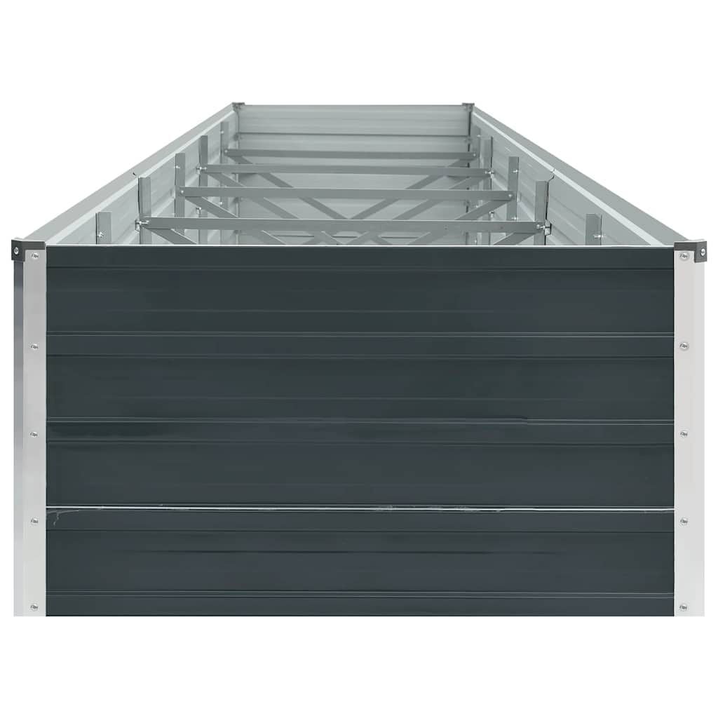 Vidaxl Jardinière surélevée XXL en acier anthracite - Jusqu'à 34 % de réduction