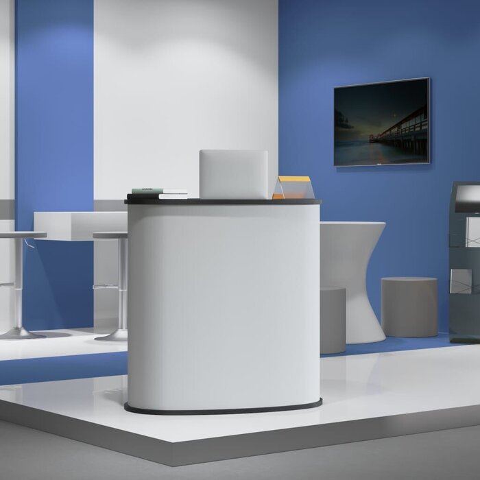 Vidaxl Comptoir d'exposition pliable 90x48x93 cm - Jusqu'à 34% de réduction