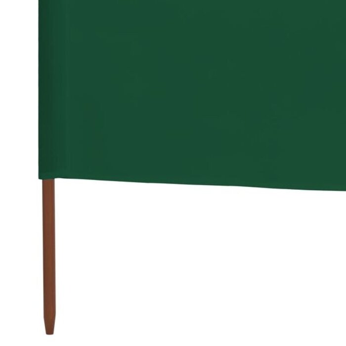Vidaxl Paravent de jardin pliable 3 panneaux 400x160 cm - Vert - Jusqu'à -34%