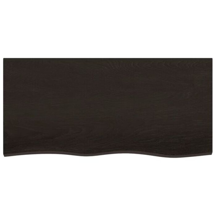 Vidaxl Plan de vasque en chêne massif 100x50 cm - Jusqu'à -31% sur l'outlet