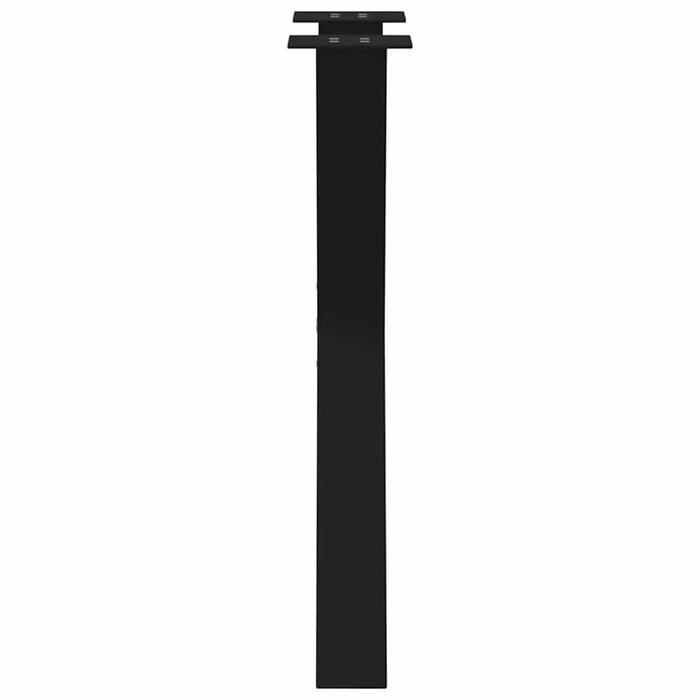 Vidaxl Pieds de table en acier forme X 72 cm - Lot de 2 - Jusqu'à -34%