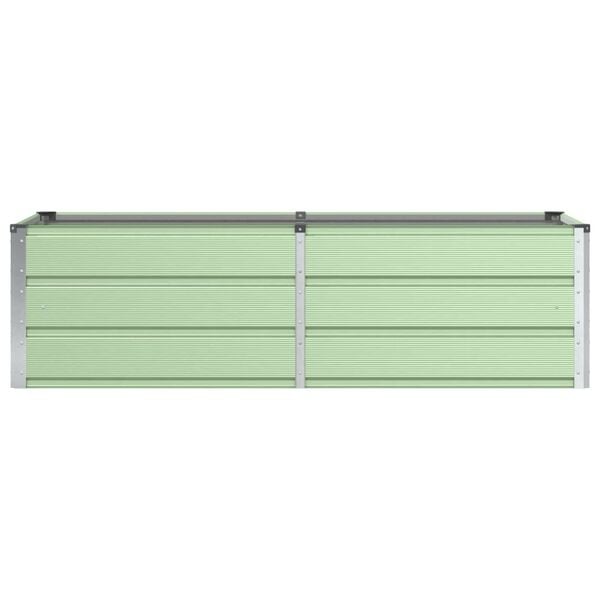 Vidaxl Bac à plantes en acier vert 160 cm - Jusqu'à -33% sur l'outlet