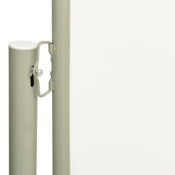 Paravent rétractable pour jardin 140x300 cm - Crème - 77% de remise
