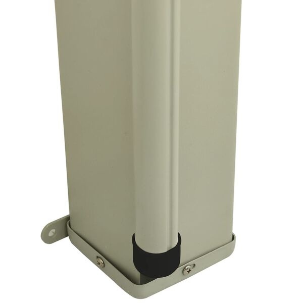 Paravent rétractable pour jardin 140x300 cm - Crème - 77% de remise