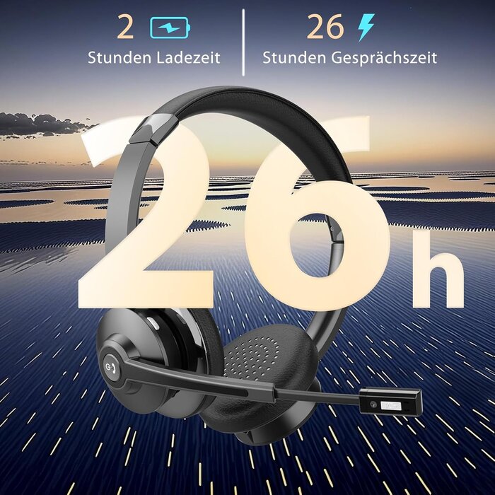 Casque PC Sans Fil avec Micro - 65% de remise