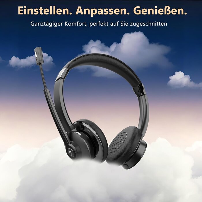 Casque PC Sans Fil avec Micro - 65% de remise