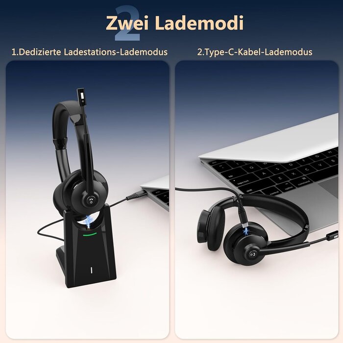 Casque PC Sans Fil avec Micro - 65% de remise
