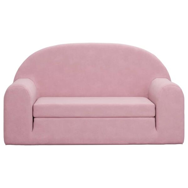 Canapé-lit enfant 2 places rose - 51% de remise sur cet article déballé