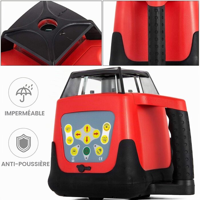 Laser rotatif 500m avec trépied et mire - 35% de remise