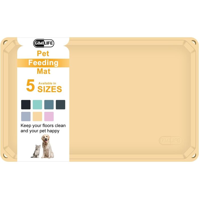 Tapis de nourriture antidérapant en silicone couleur blé - 32% de remise