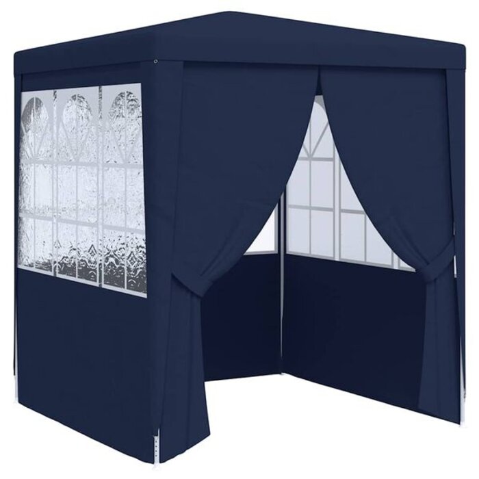 Tonnelle de jardin 2x2m bleue - Occasion - 41% de remise