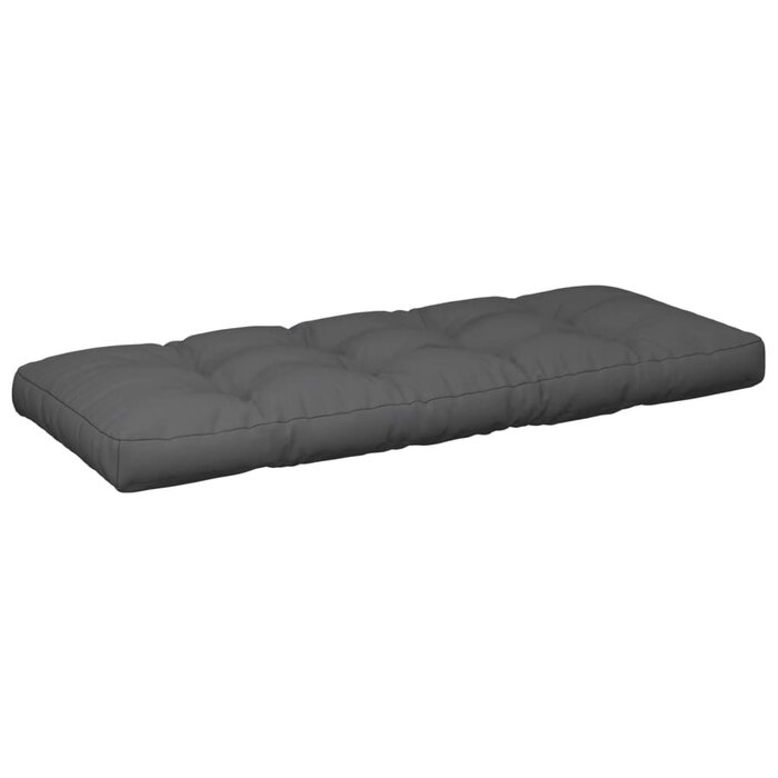 Lot de 2 coussins pour palette anthracite - 34% de remise