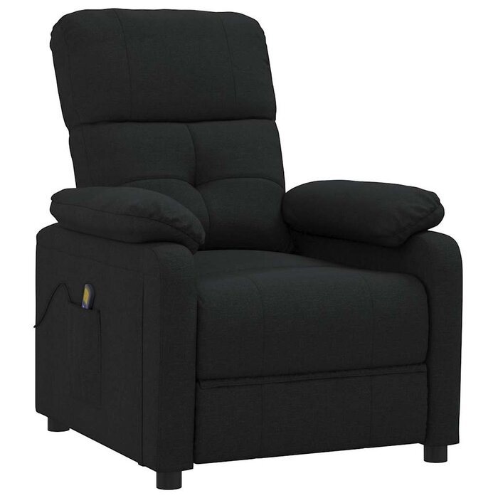 Fauteuil de massage inclinable noir - 32% de remise