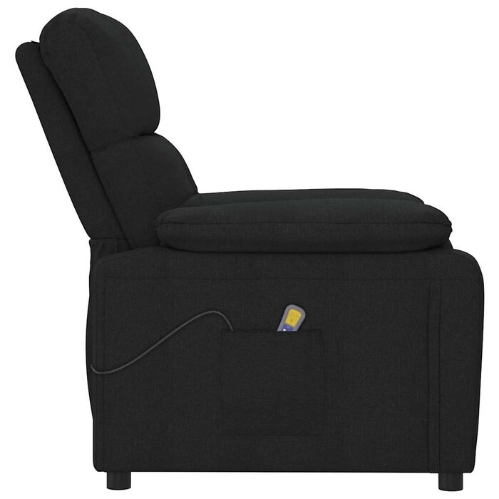 Fauteuil de massage inclinable noir - 32% de remise