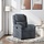 Fauteuil inclinable en velours gris foncé - 33% de remise